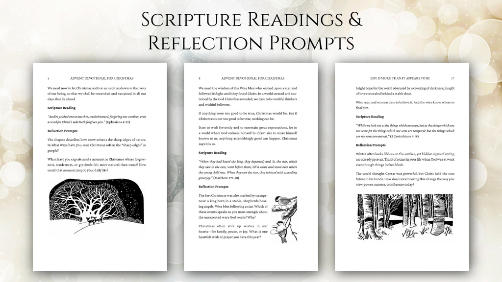 Advent Devotional for Christmas - Set of 5 Paperback Books