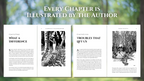 Illustrated interior pages from Outdoor Reflections for Bird Watchers by Harold E. Kohn