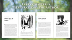 Illustrated interior pages from Outdoor Reflections for Deer Hunters by Harold E. Kohn