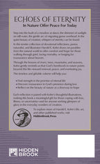 Back cover of Glimpses of Glory by Harold E. Kohn, describing devotional reflections on nature, comfort, hope, and eternal life