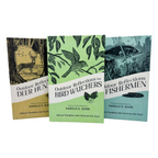 Outdoor Reflections three-book paperback set by Harold E. Kohn, featuring Deer Hunters, Bird Watchers, and Fishermen editions