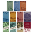 Complete 11-book set of Harold E. Kohn’s Nature Parables that Nurture the Soul series, featuring illustrated reflections on nature, faith, and life