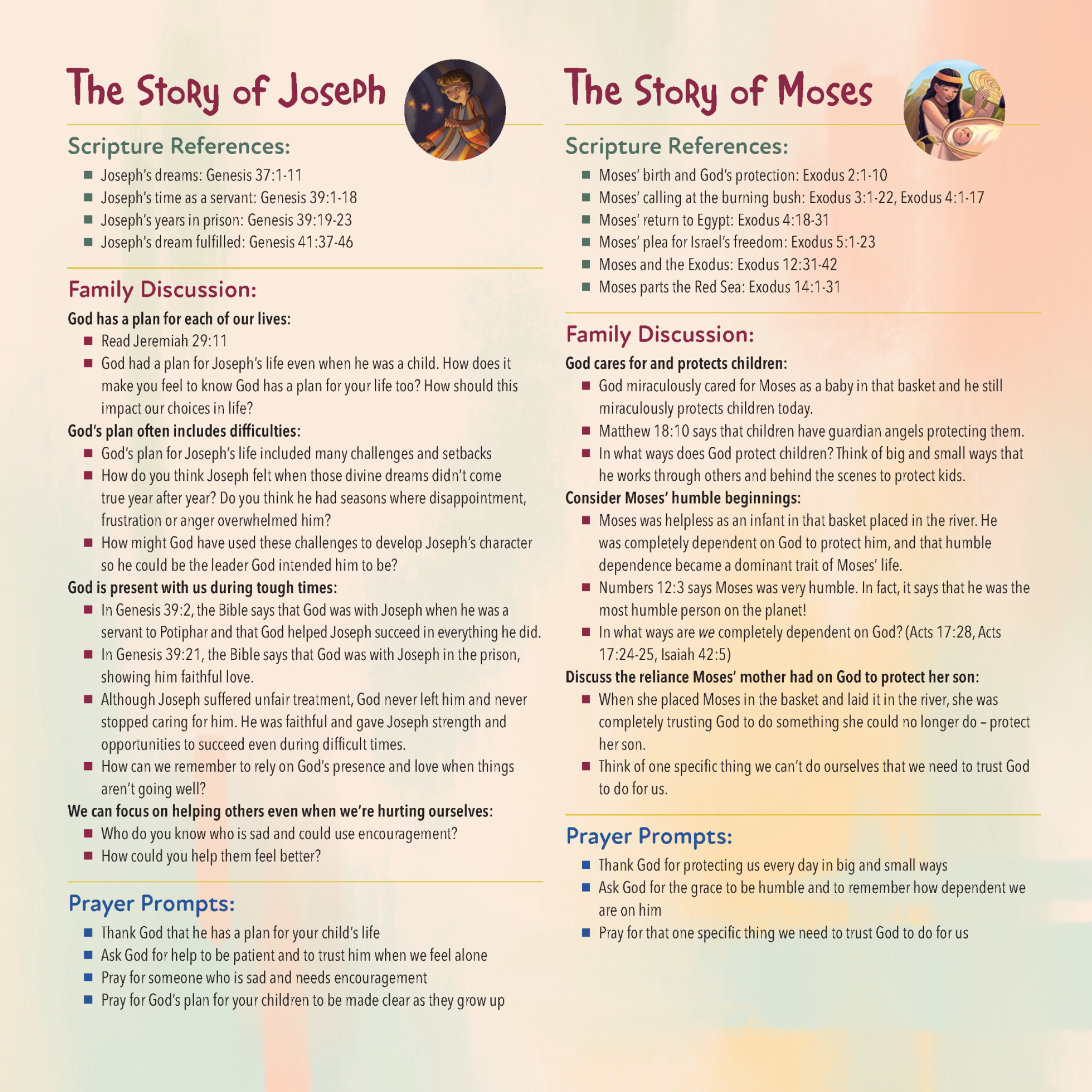 Kids of the Bible Storybook: 12 Biblical Children Whose Stories Demonstrate God's Love (Includes Family Devotional & Bible Study Guide. Perfect for Girls & Boys Ages 4-8)