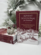 Advent Devotional for Christmas by Harold E. Kohn, a 25-day illustrated devotional for preparing your heart for Christmas