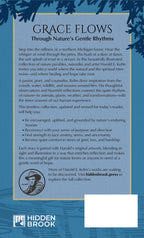 Back cover of Refreshed by the Riverside by Harold E. Kohn, featuring nature parables and spiritual reflections